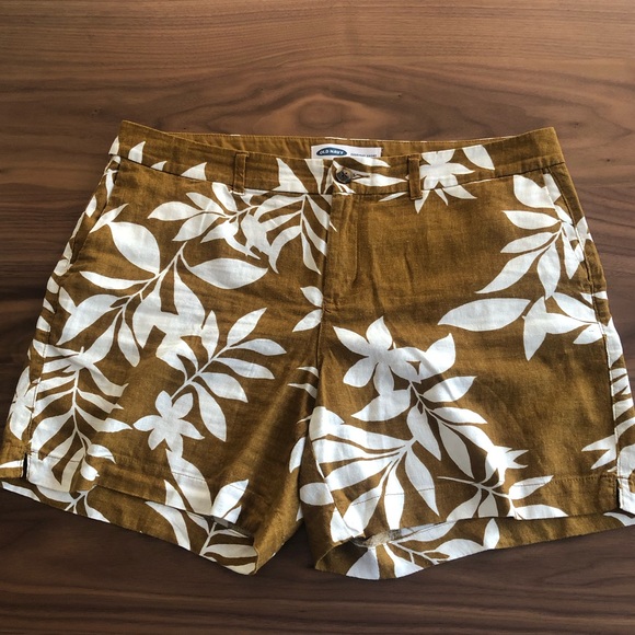 Old Navy Pants - linen-blend shorts